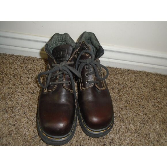 Dr MARTENS 9271 Vintage MIE chunky high top lace-up brown boots Mens 9 womens 10 - Picture 2 of 12
